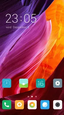 Theme for Mi 5 HD Abstract Colorful Mountain android App screenshot 2